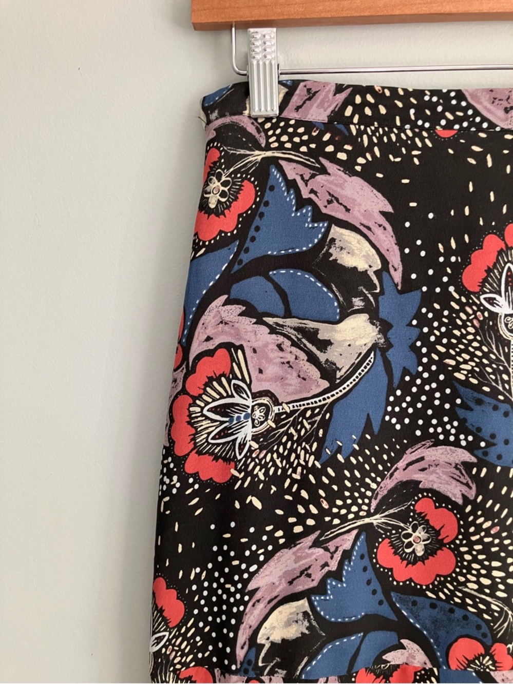 FREE PEOPLE Colorful Floral Maxi Skirt Size 2 (Like a 6) - Picture 2 of 13